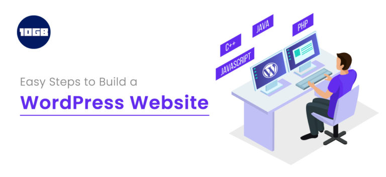 how to build a wordpress website simple step by step