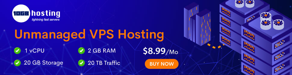 Unmanaged VPS Hosting