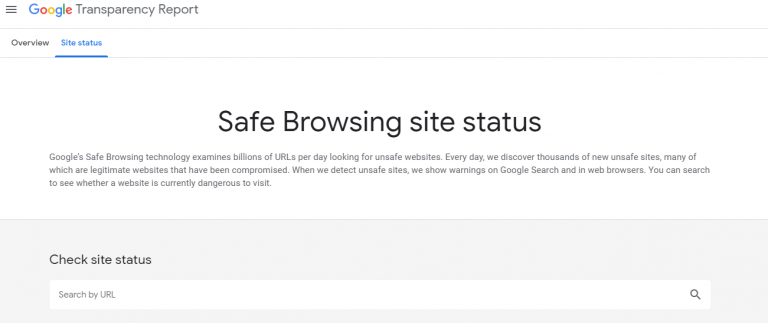 Google Safe Browsing