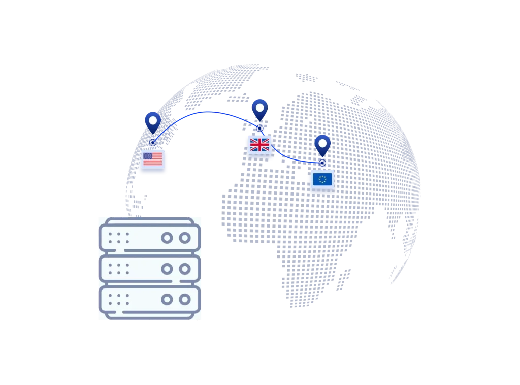 4 server locations